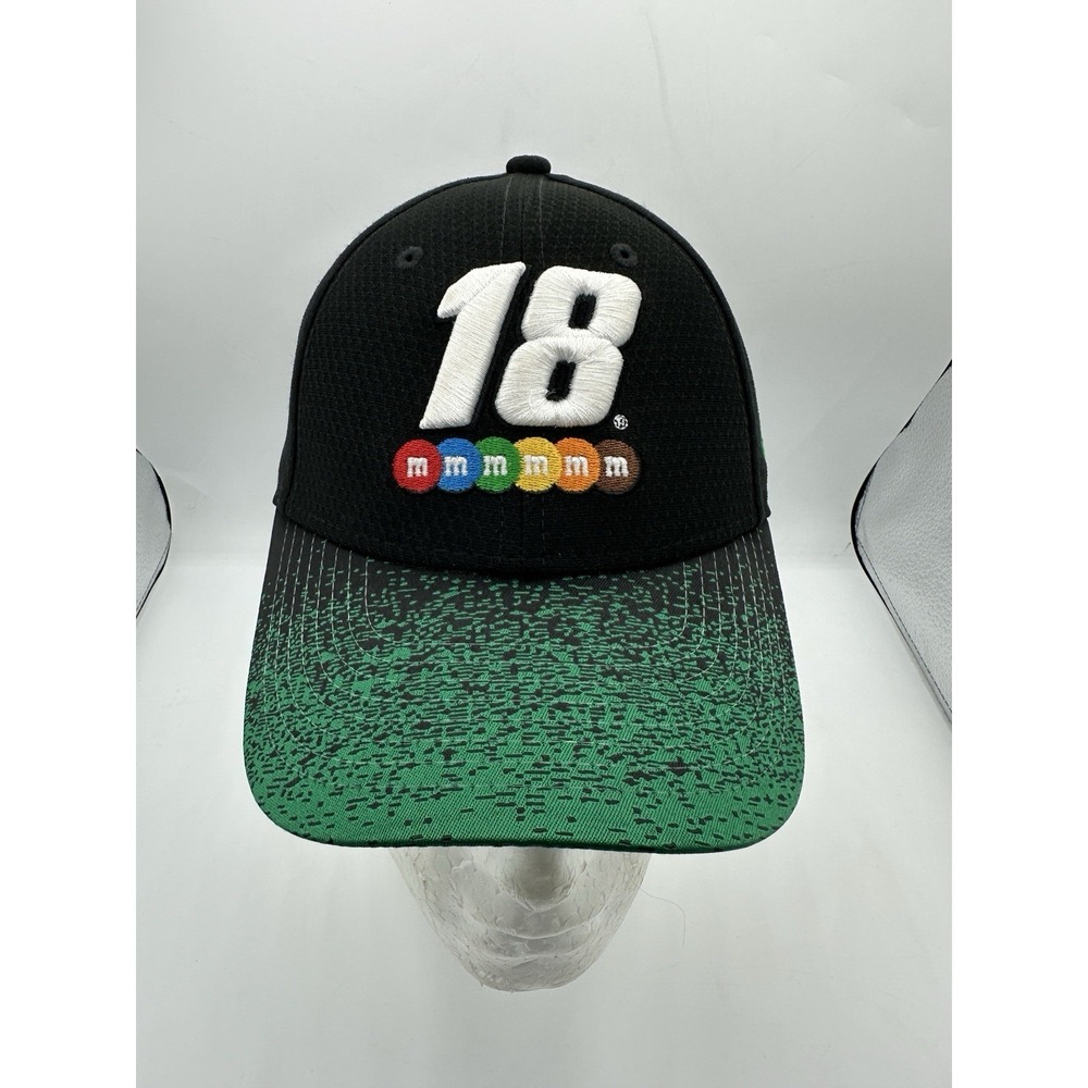 Kyle Busch 18 M&M's NASCAR Hat Youth New Era 9FORTY Joe Gibbs Racing Cap